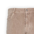 Pants - BARD Medium Rib Velvet Cotton, Modal Stretch Colored Patch