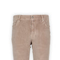 Pants - BARD Medium Rib Velvet Cotton, Modal Stretch Colored Patch