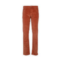 Pants - BARD Medium Rib Velvet Cotton, Modal Stretch Colored Patch