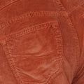 Pants - BARD Medium Rib Velvet Cotton, Modal Stretch Colored Patch