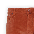Pants - BARD Medium Rib Velvet Cotton, Modal Stretch Colored Patch