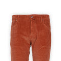 Pants - BARD Medium Rib Velvet Cotton, Modal Stretch Colored Patch