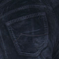 Pants - BARD Medium Rib Velvet Cotton, Modal Stretch Colored Patch