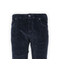Pants - BARD Medium Rib Velvet Cotton, Modal Stretch Colored Patch