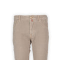 Pants - BARD Brushed Smooth Velvet Cotton Stretch Bicolor Patch