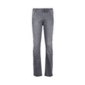 Jeans - BARD Jersey Cotton Stretch Leather Beige Patch
