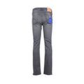 Jeans - BARD Jersey Cotton Stretch Leather Beige Patch