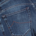 Jeans - BARD Cotton & Lyocell Stretch Suede Plum Patch