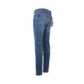 Jeans - BARD Cotton & Lyocell Stretch Suede Turquoise Patch