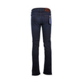 Jeans - NICK Cotton & Lyocell Stretch Suede Brown Patch