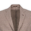 Blazer - Houndstooth Wool, Cashmere & Silk Single Breasted