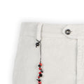 Pants - EVO Large Rib Velvet Cotton Stretch Elastic Waistband + Zip