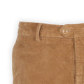 Pants - EVO Large Rib Velvet Cotton Stretch Elastic Waistband + Zip