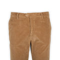 Pants - EVO Large Rib Velvet Cotton Stretch Elastic Waistband + Zip