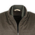Shirt-Jacket Bicolour Double Face Jersey Wool