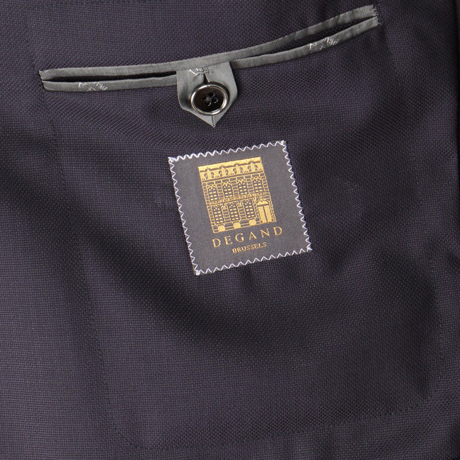 Blazer - Hopsack Tailored Travel Jacket Wool