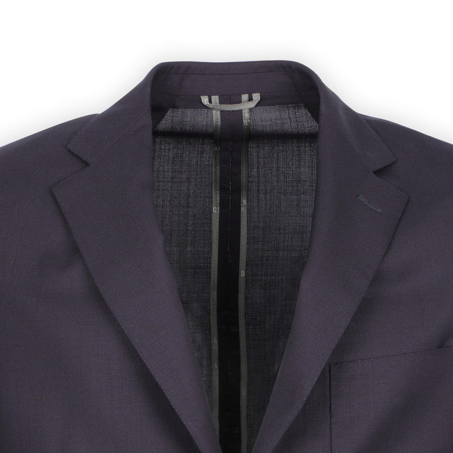Blazer - Hopsack Tailored Travel Jacket Wool