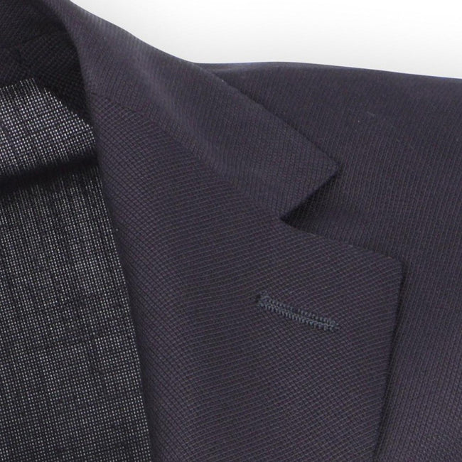 Blazer - Hopsack Tailored Travel Jacket Wool