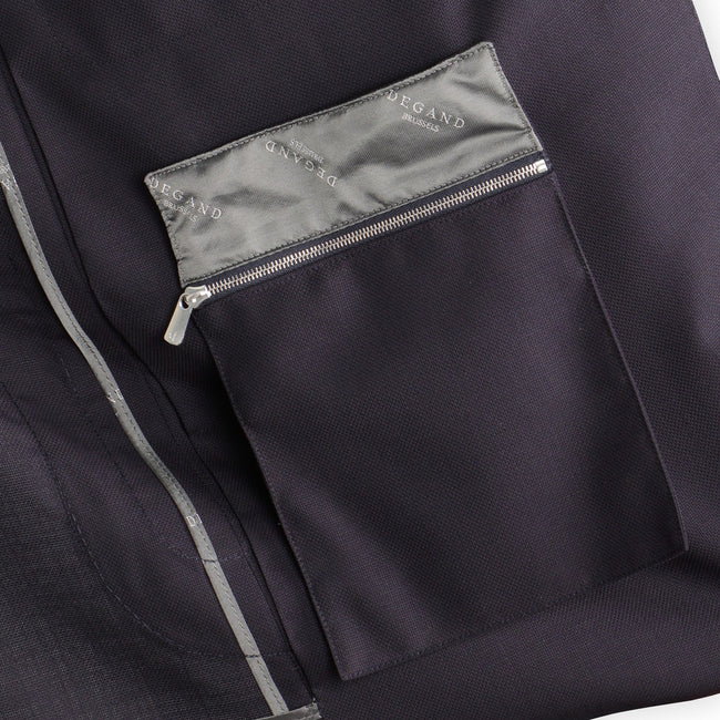 Blazer - Hopsack Tailored Travel Jacket Wool
