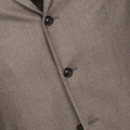 Blazer - Hopsack Wool & Polyester Unfinished Sleeves