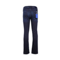 Jeans - BARD Jersey Cotton, Wool & Polyester Stretch Navy & Blue Patch