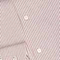 Shirt - Striped Polyamide Stretch Single Cuff