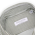 Shirt - Striped Polyamide Stretch Single Cuff