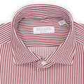 Shirt - Striped Polyamide Stretch Single Cuff