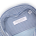 Shirt - Striped Polyamide Stretch Single Cuff
