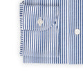 Shirt - Striped Polyamide Stretch Single Cuff
