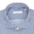 Shirt - Striped Polyamide Stretch Single Cuff
