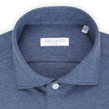 Polo Shirt - Piqué Cotton & Cashmere Single Cuff