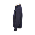 Cardigan - Wool & Polyamide Synthetic Fur-Lined Mock Neck Zipped