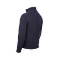 Cardigan - Wool & Polyamide Synthetic Fur-Lined Mock Neck Zipped