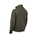 Cardigan - Wool & Polyamide Synthetic Fur-Lined Mock Neck Zipped