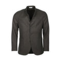 Jacket - Virgin Wool Mao Collar Buttoned