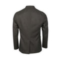 Jacket - Virgin Wool Mao Collar Buttoned