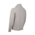 Cardigan - Mottled Merino Wool & Cashmere Mock Neck Zipped