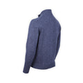 Cardigan - Mottled Merino Wool & Cashmere Mock Neck Zipped