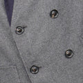 Double-Breasted Coat - Wool, Silk & Cashmere Reversible