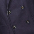Double-Breasted Coat - Wool, Silk & Cashmere Reversible