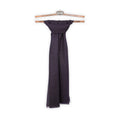 Scarf - Dots Pattern Wool Small Fringes