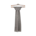 Scarf - Prince-Of-Wales Wool + Small Fringes