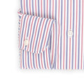 Shirt - Striped Cotton Single Cuff Regular Fit