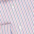 Shirt - Striped Cotton Single Cuff Regular Fit