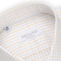 Shirt - Checkered Cotton Single Cuff Regular Fit