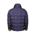 Down Jacket - 4 Ganci Quilted Checked Polyamide, Velvet & Suede Details