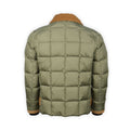 Down Jacket - 4 Ganci Quilted Checked Polyamide, Velvet & Suede Details