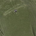 Pants - EVO Large Rib Velvet Cotton Stretch Elastic Waistband + Zip