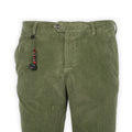 Pants - EVO Large Rib Velvet Cotton Stretch Elastic Waistband + Zip